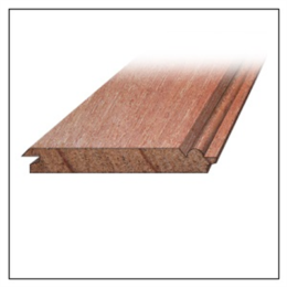 Een visbekdeel is een plank met veer en groef, met een klein afgeschuind kantje (v-groef). Visbekdelen worden onder meer gebruikt voor vloeren, wanden of plafonds.